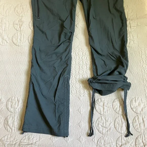 Royal Robbins Pants, Sz. M, Olive Green, pockets, adjustable length - Picture 4 of 16